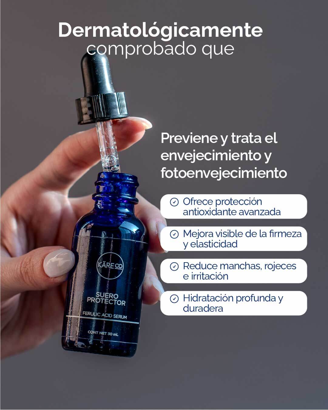 SUERO PROTECTOR Suero facial con Ácido Ferúlico