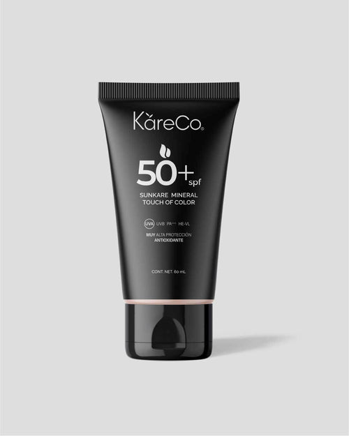 SUNKARE MINERAL TOUCH OF COLOR Protector solar facial unificador FPS 50+