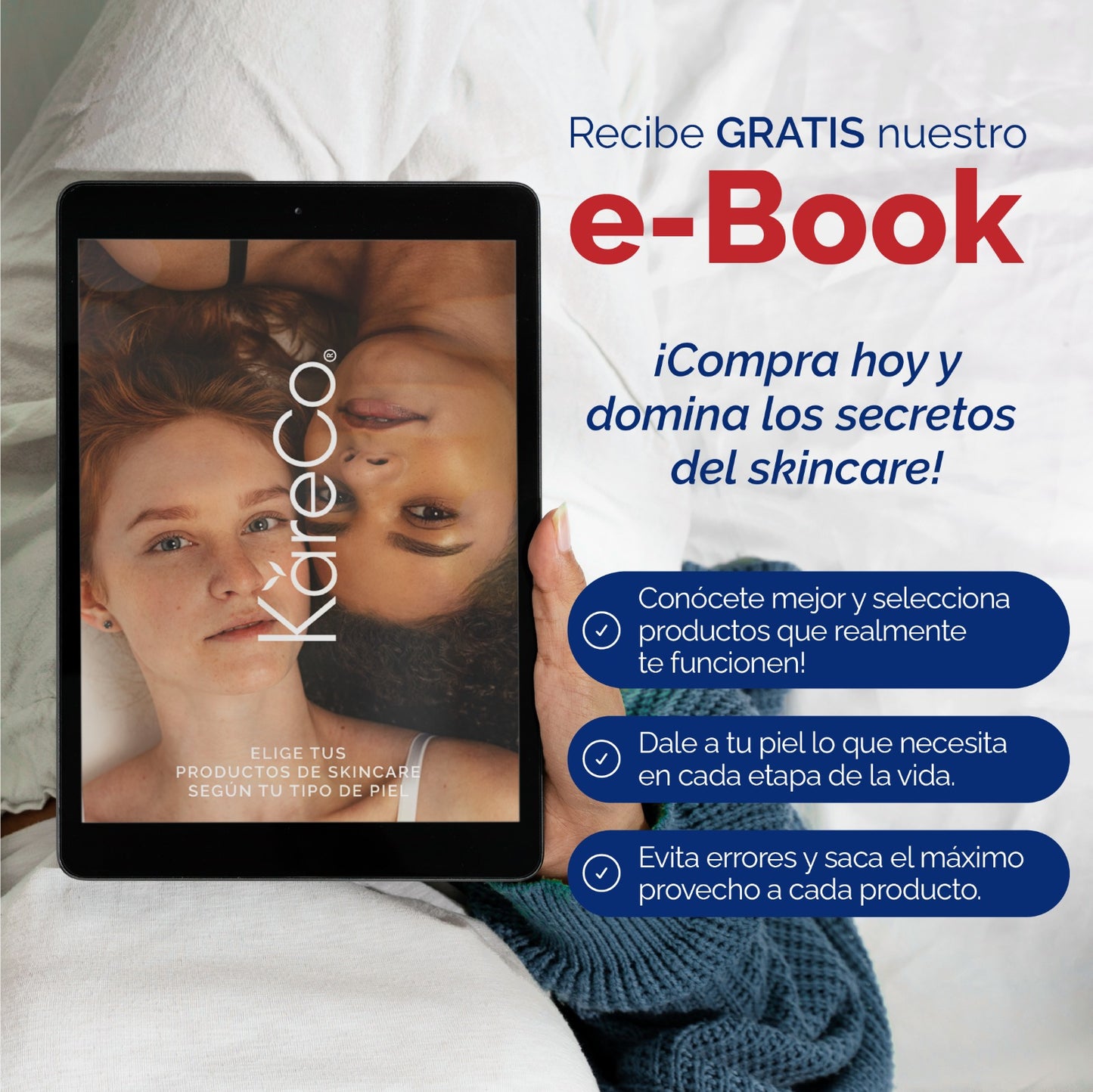 Ebook KARECO - Tu rutina de Skincare según tu tipo de piel