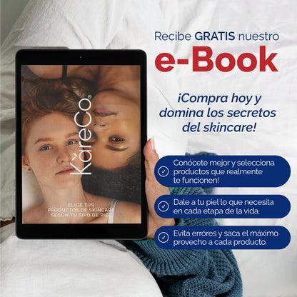 Ebook KARECO - Tu rutina de Skincare según tu tipo de piel
