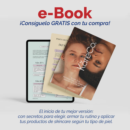 Ebook KARECO - Tu rutina de Skincare según tu tipo de piel