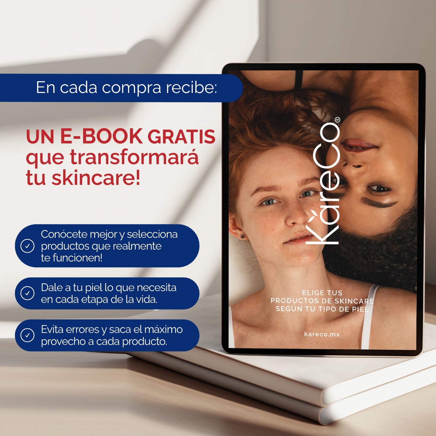 Ebook KARECO - Tu rutina de Skincare según tu tipo de piel