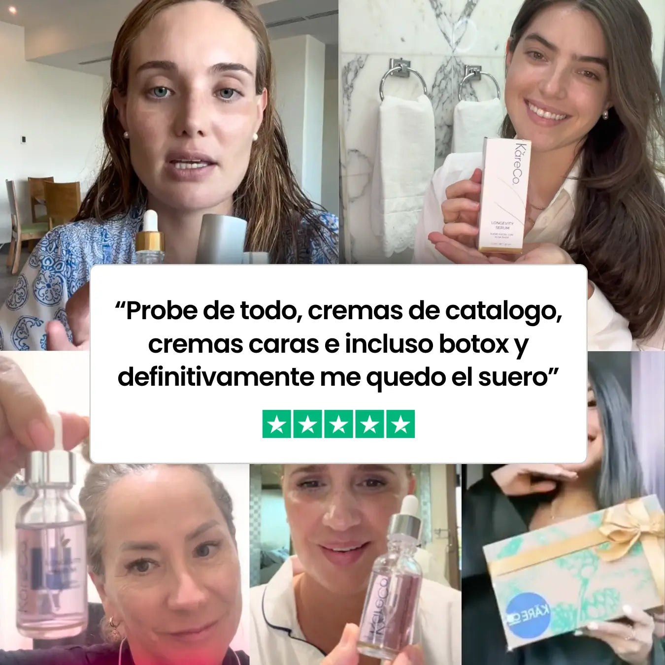 Suero Antiedad De Alga Suiza Y MSM - Elimina Líneas de Expresión y Consigue una Piel Más Joven En 21 Días