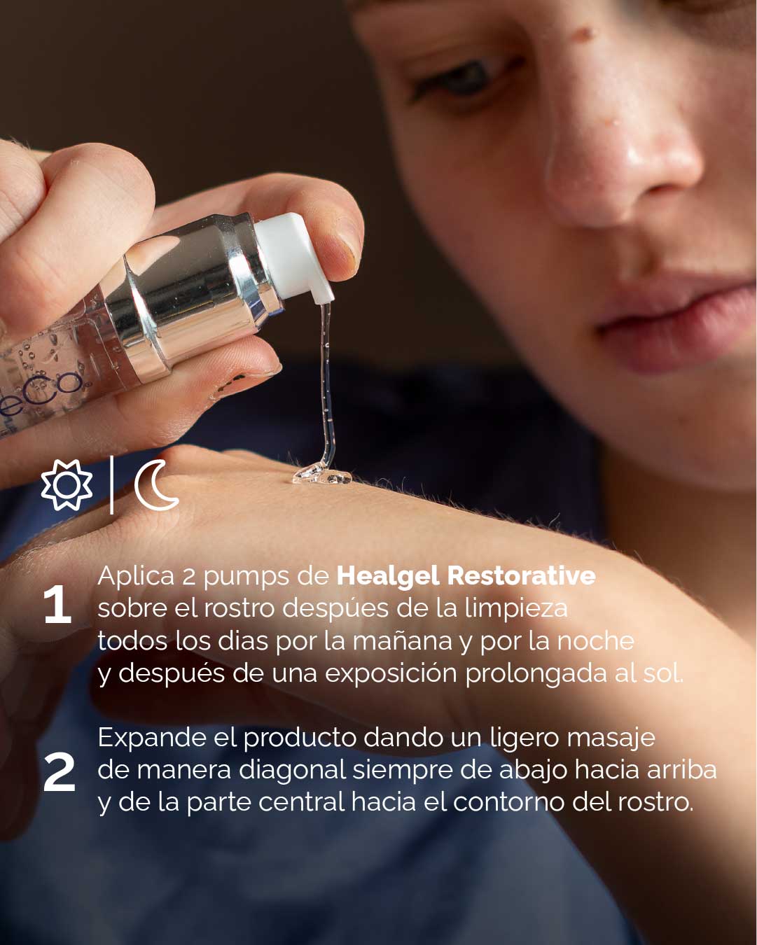 Healgel Restorative: Gel Hidratante Facial - KareCo Derm