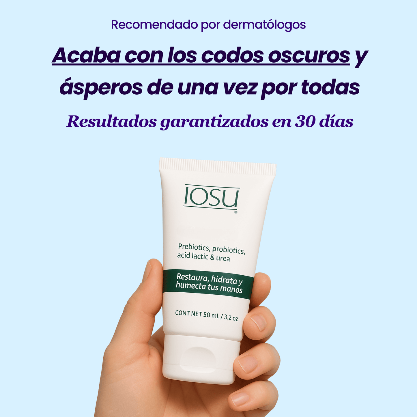 IOSU | Codos perfectos en 30 días - KareCo Derm