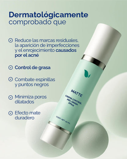 Matte: Crema Matificante Anti - Acné - KareCo Derm