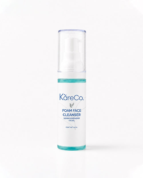 Mini Foam Face Cleanser: Dermolimpiador Facial - KareCo Derm