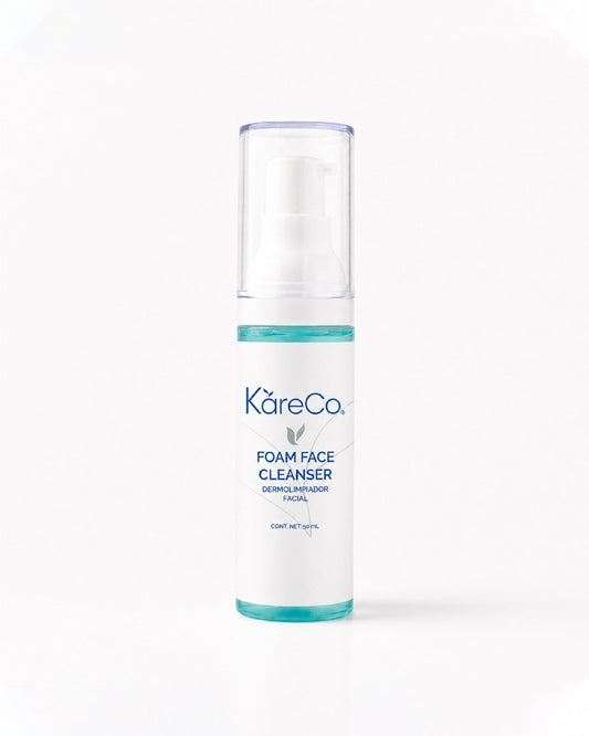 Mini Foam Face Cleanser: Dermolimpiador Facial - KareCo Derm