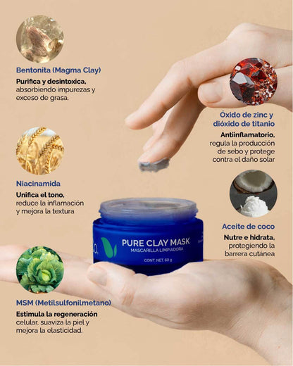 Pure Clay Mask - KareCo Derm