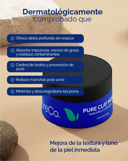 Pure Clay Mask - KareCo Derm