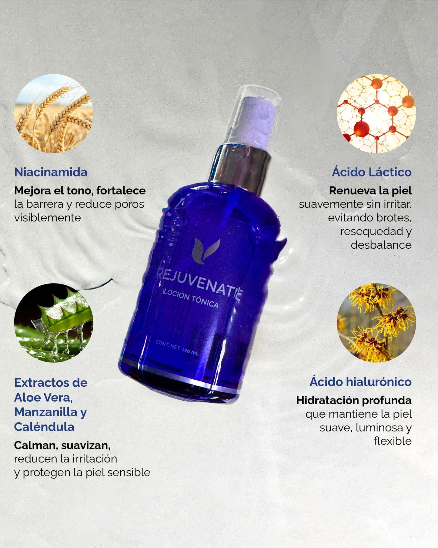 Rejuvenate: Loción Tónica - KareCo Derm