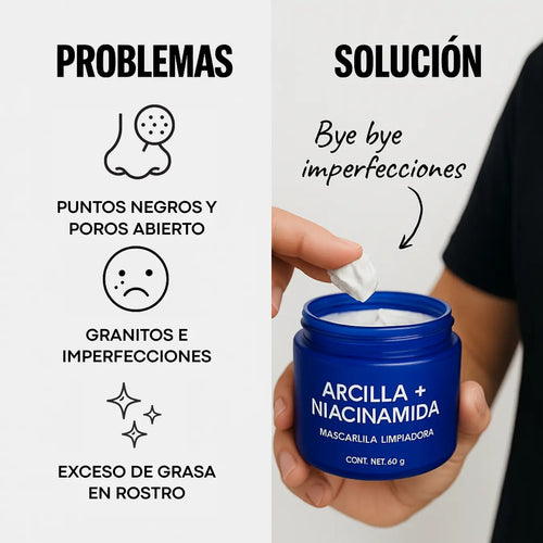 Pure Clay Mask: Mascarilla Limpieza Profunda